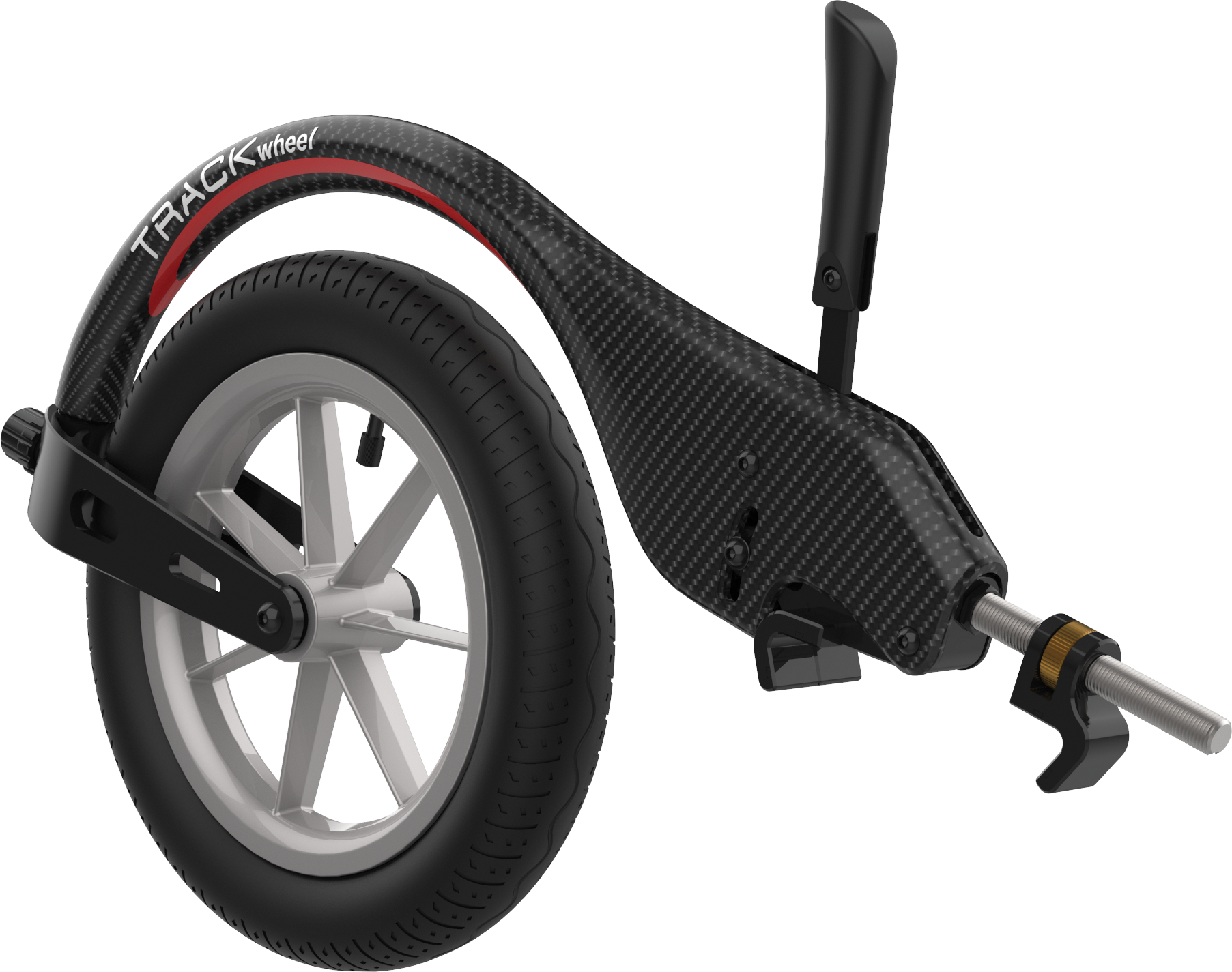Rehasense TRACK WHEEL Single Arm, Carbon – Produktansicht