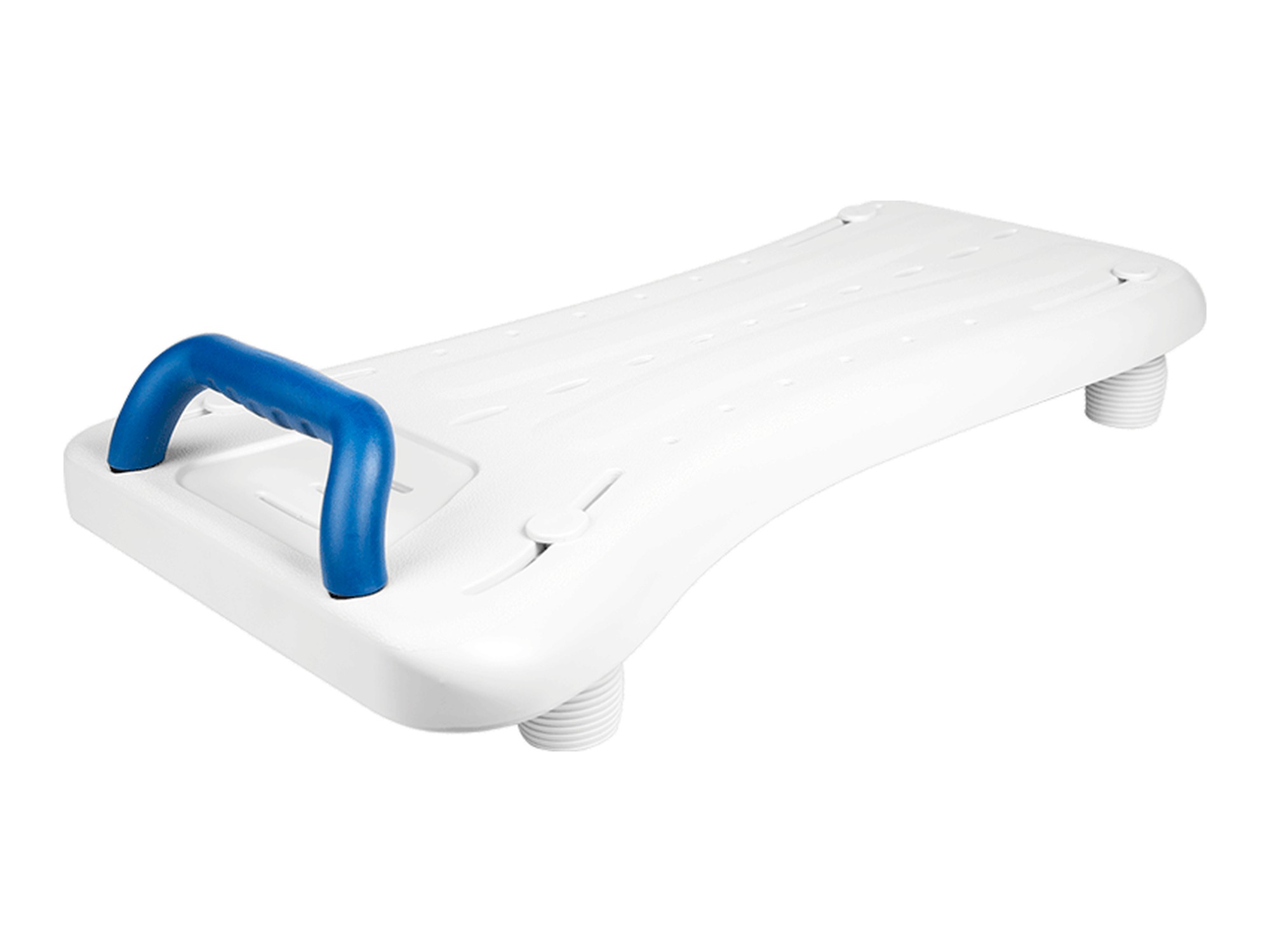 Mobilex Badewannenbrett weiss mit Handgriff, max. 150 kg, L = 76 cm