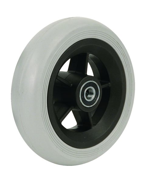 Mobilex 5,5" Vollgummirad, 140 x 40 mm, flache Lauffläche