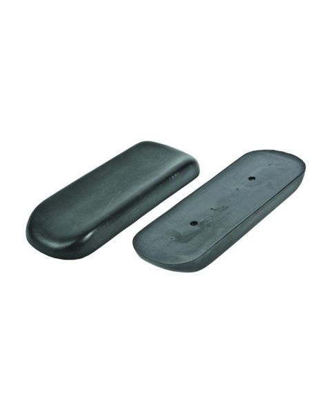 Mobilex Armlehne schwarz, 12 x 35 cm, Lochabstand 15 cm