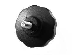 Handrad mit Schraube M 8 x 20 D=55MM DIN934 8.8 Vz