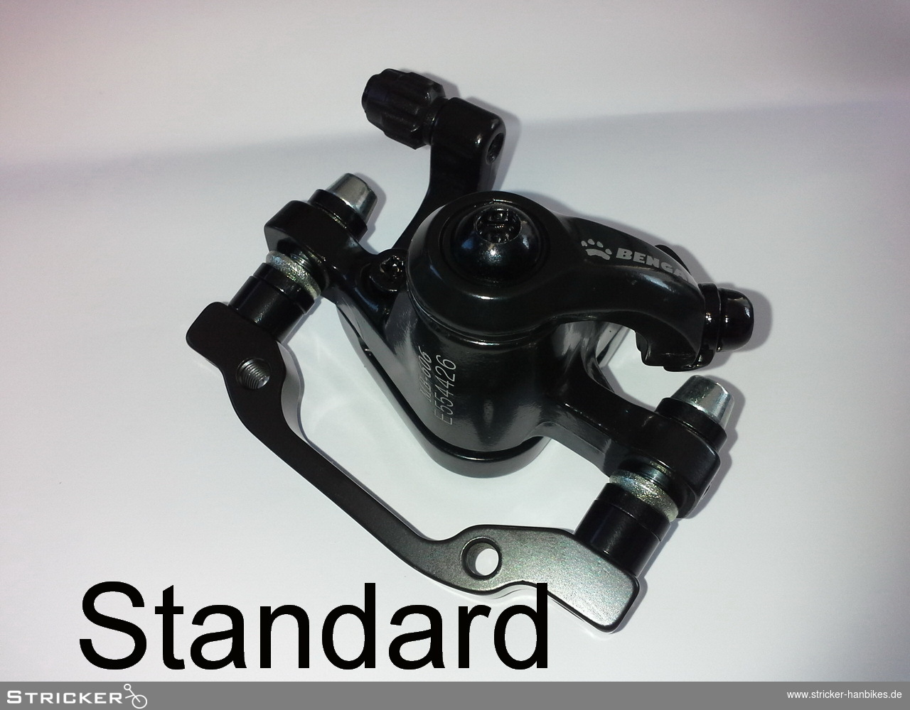Bremse-Scheibenbremssattel links unten – Stricker Handbikes, Bestellnummer 653036-3
