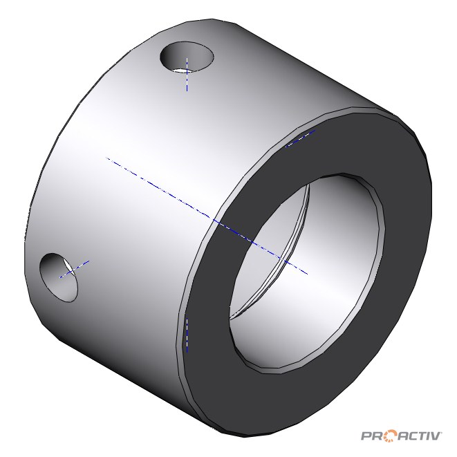 PRO ACTIV Ersatzteil – Aufnahmezapfen M27 [25mm]