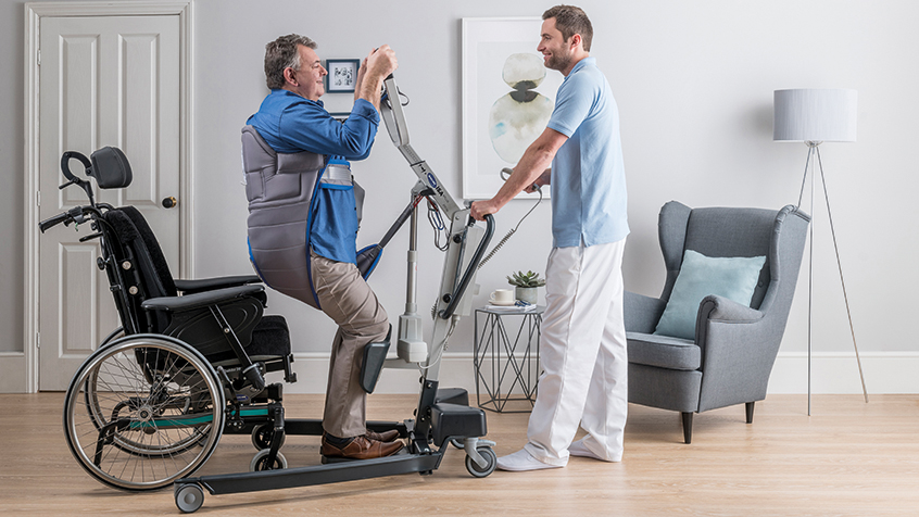 Invacare ISA XPLUS Steh- und Aufrichthilfe – Ansicht 5