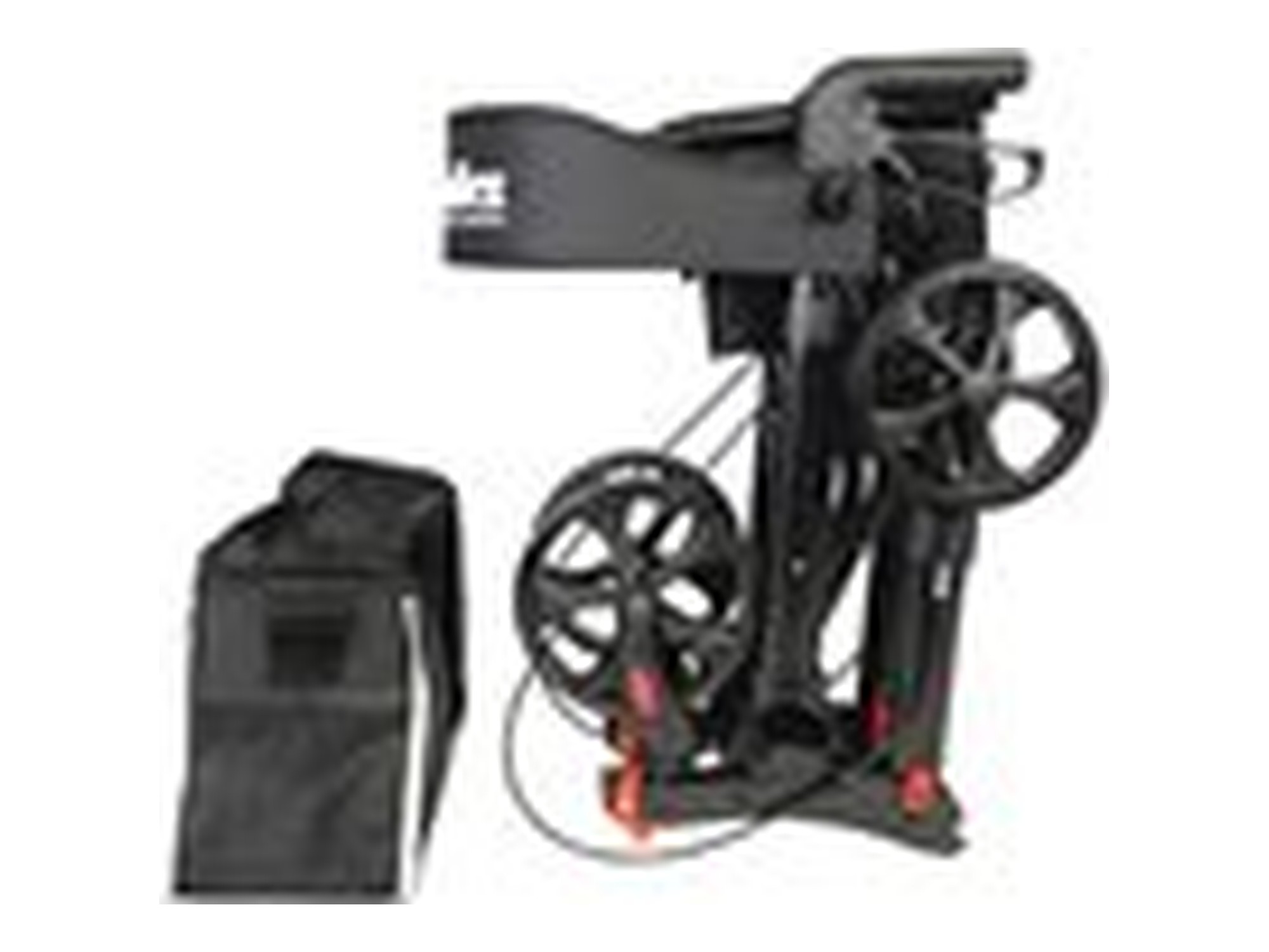 Mobilex Black Panther Compact Rollator, schwarz, SH 55 cm