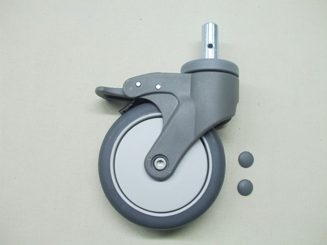 Lenkrolle mit Totalfeststeller ab Baujahr 2001, Zapfen 18 MM