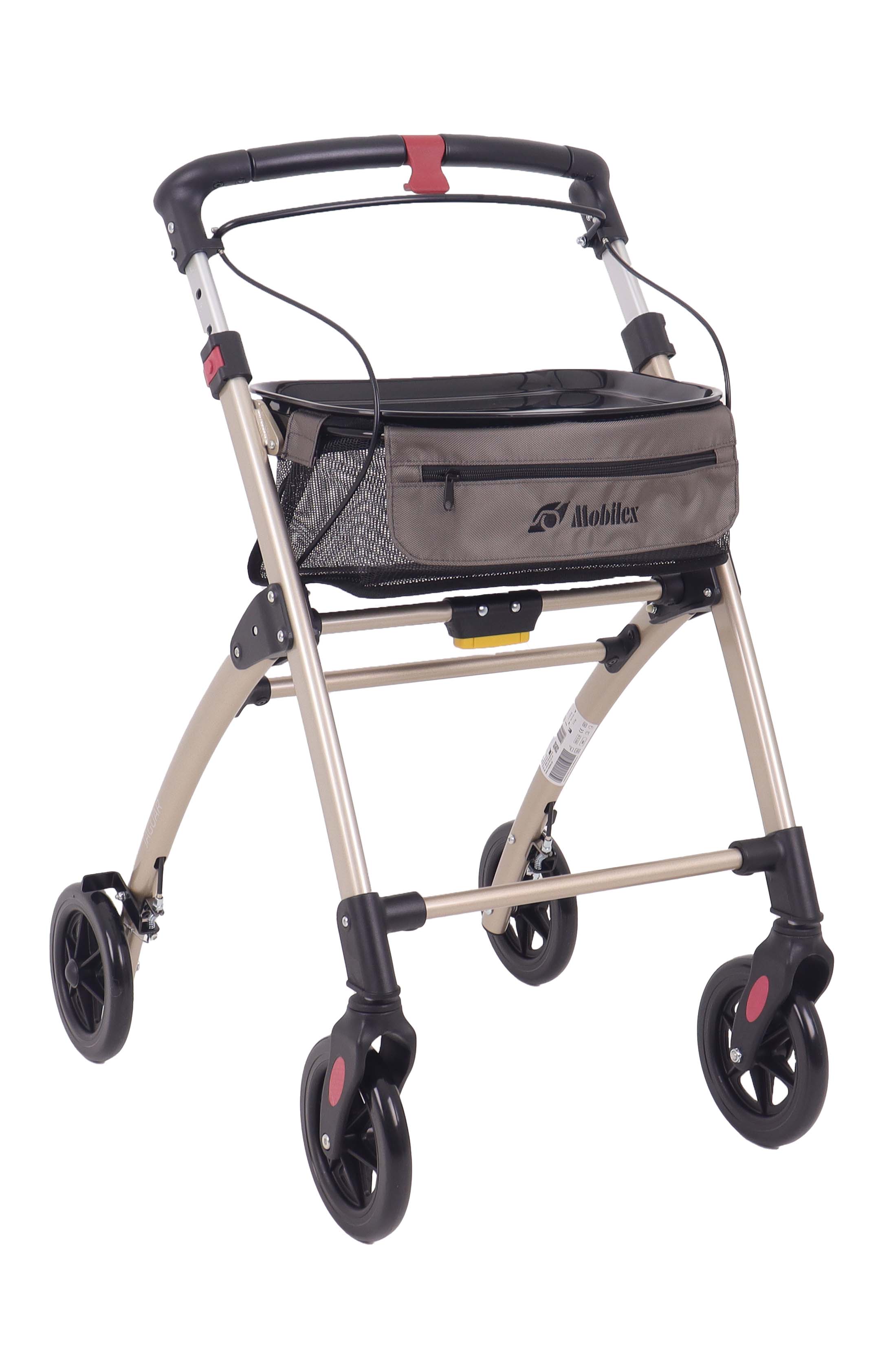 Mobilex Jaguar Indoor Rollator, champagner