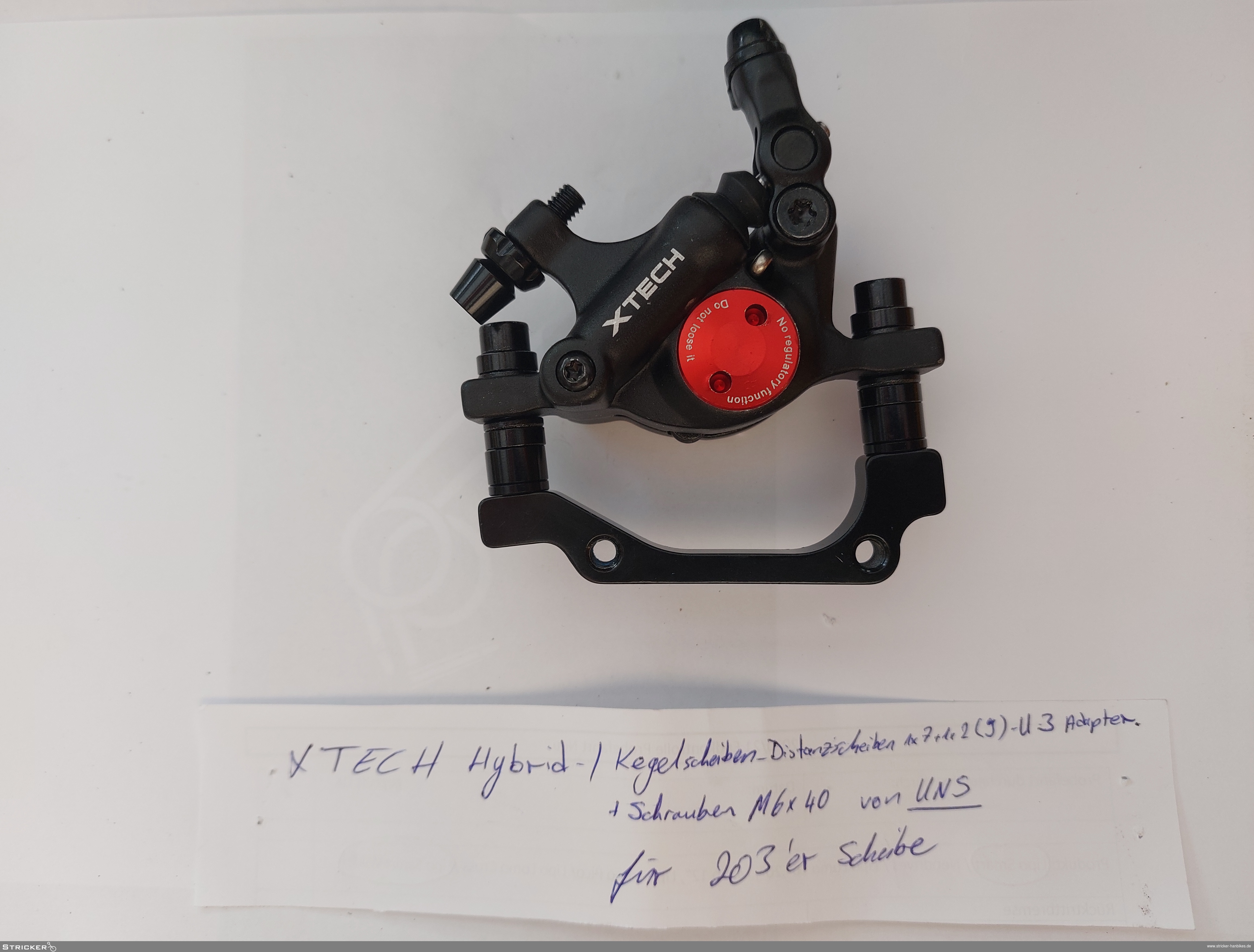 Bremse-Scheibe Hydraulikbremse Smart 203 – Stricker Handbikes, Bestellnummer 653120-0