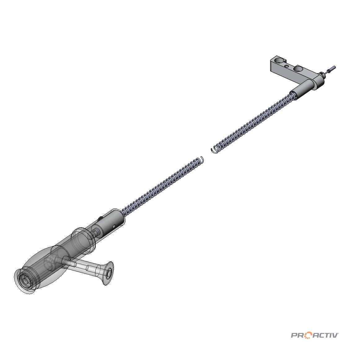 PRO ACTIV Ersatzteil – Stützleitung für Di2 Kabel