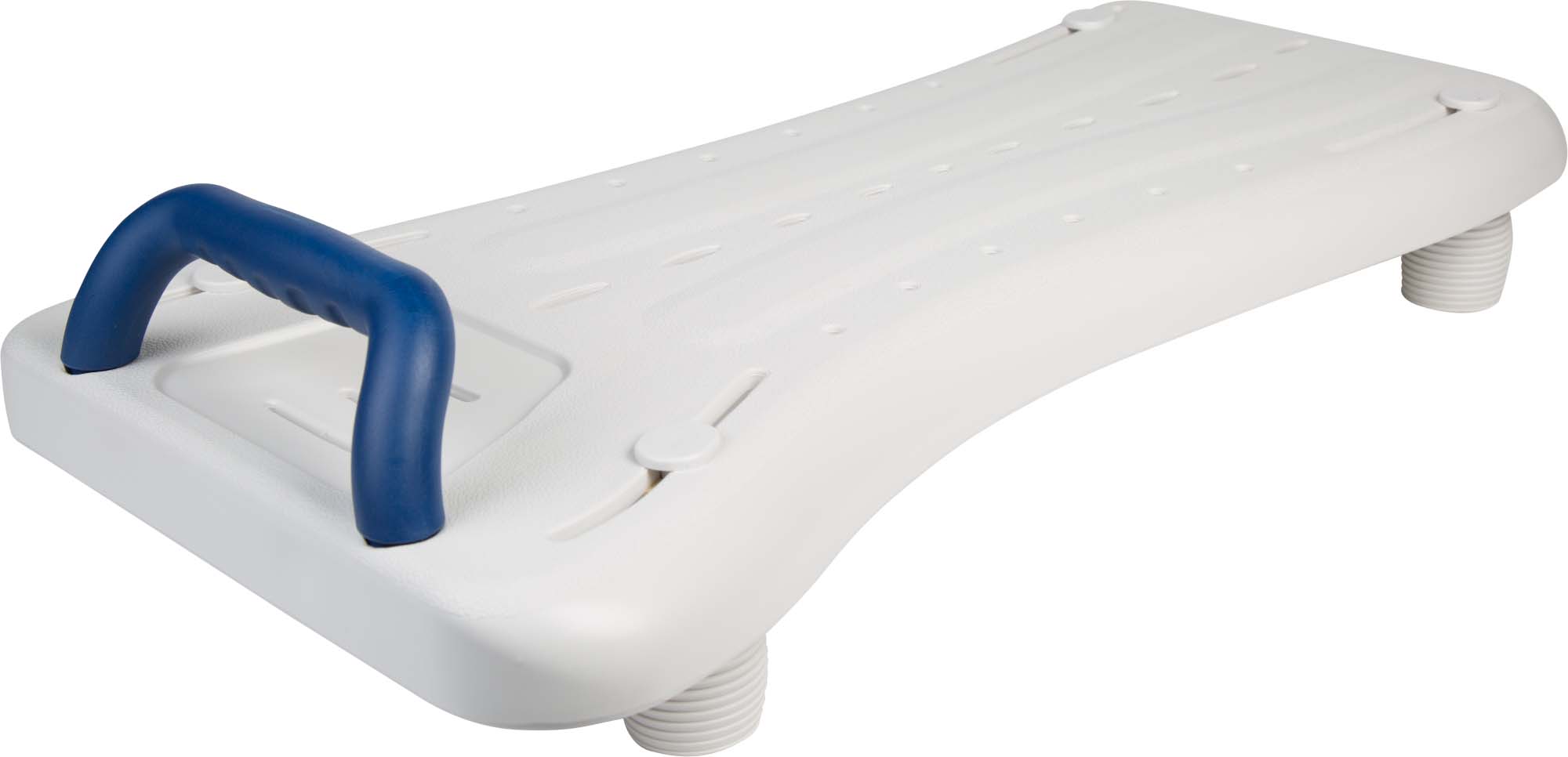 Mobilex Badewannenbrett weiss mit Handgriff, max. 150 kg, L = 76 cm