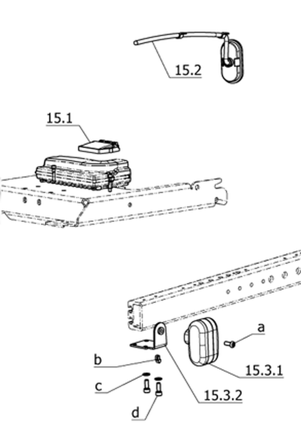 Elektronik VR2 – Beleuchtung für Elektronik-Rollstuhl >02/2019 (Code 408-932)