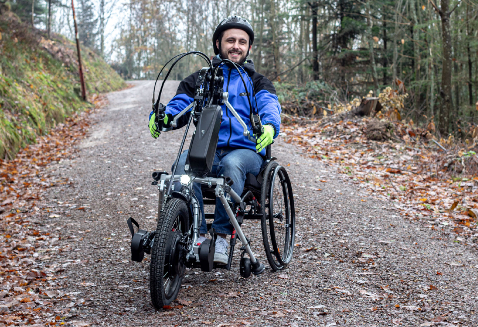 Stricker Smart Wild Hybrid-Handbike – Ansicht 1