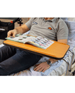 Mobilex Rollbarer Bett-Tisch, Arbeitsplatte neigbar, Höhenverstellung 60-90 cm