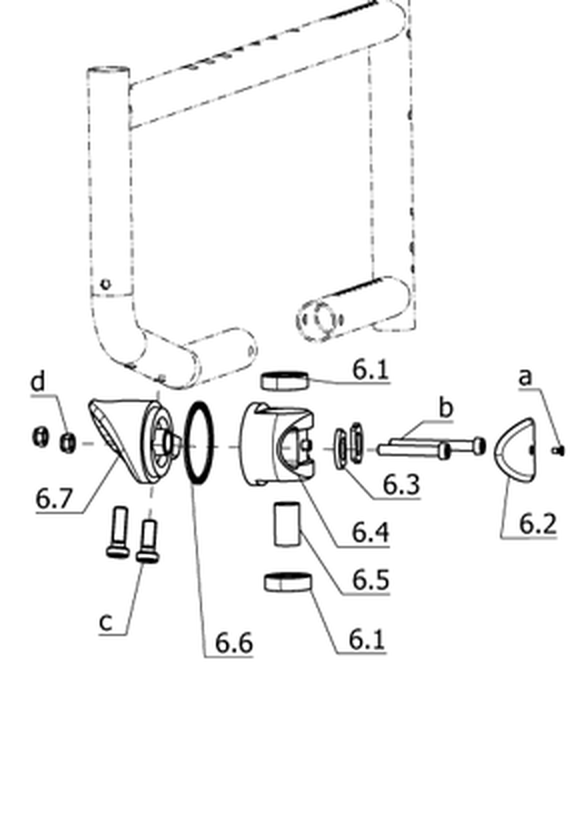 Steuerkopfanbindung lang (Code 267)
