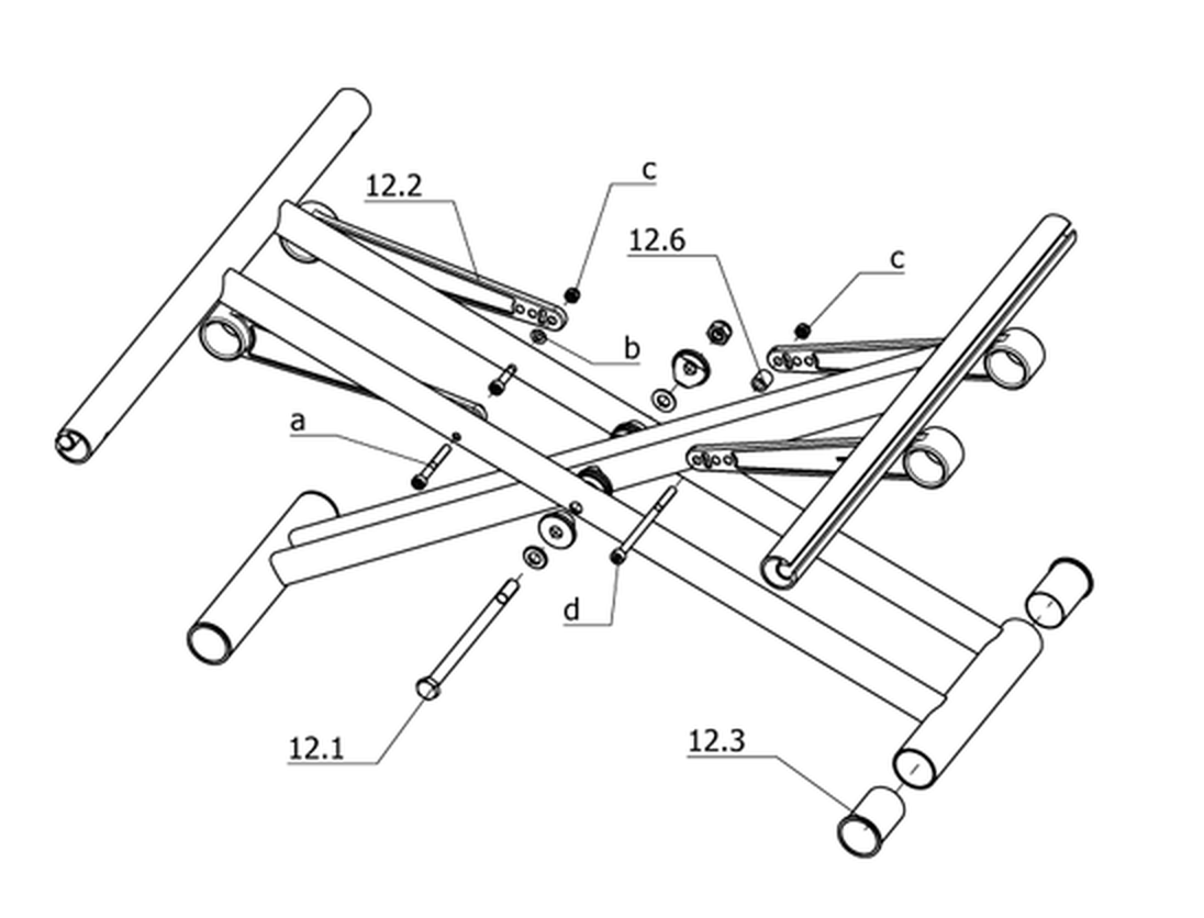 Doppelschere für SB 36-46cm (Code 4541)