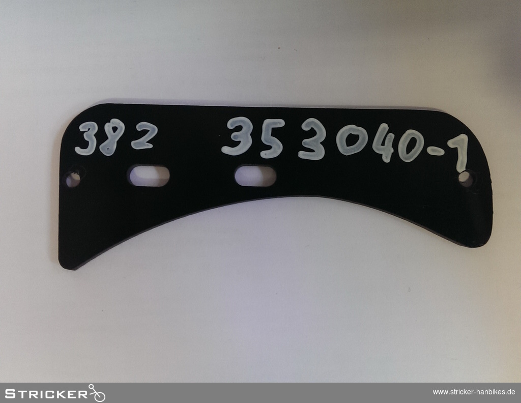 PVC für Kettenröhrchenbefestigung City 7 – Stricker Handbikes, Bestellnummer 353040-1