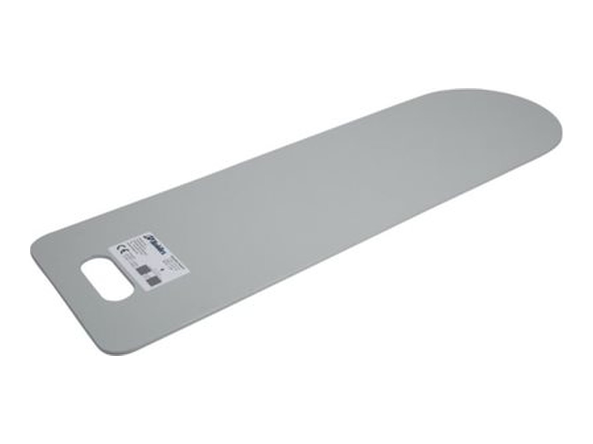 Mobilex Transferbrett aus PVC in grau - 800 x 245 x 6 mm (L x B x H)