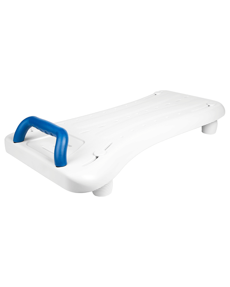 Mobilex Badewannenbrett weiss mit Handgriff, max. 150 kg, L = 76 cm