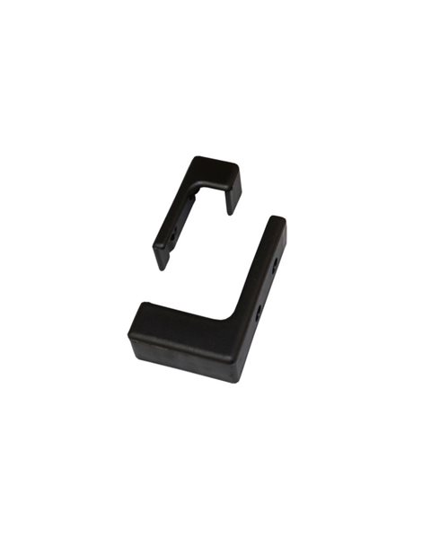 Mobilex 1 Set (4 Stück) schwarze Kunststoff Endstücke für LR Rampen