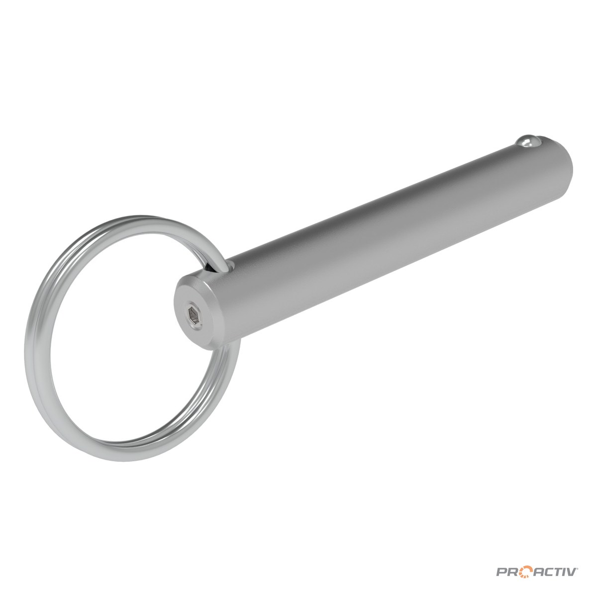 PRO ACTIV Ersatzteil – Sicherungsbolzen mit Schlüsselring, L67mm