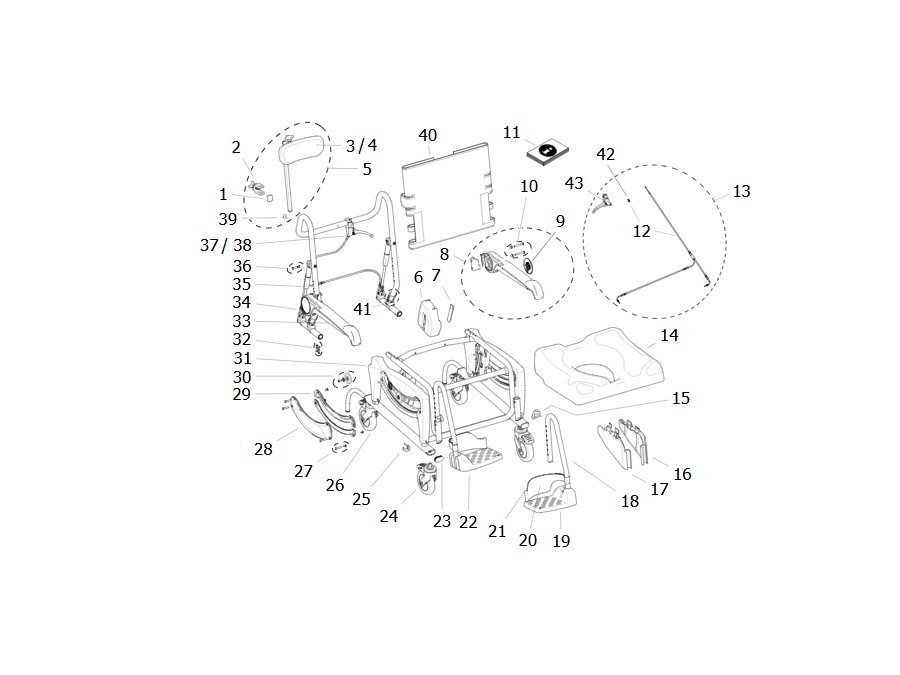 Ersatzteile Ocean Dual VIP Ergo 02/2021 =>