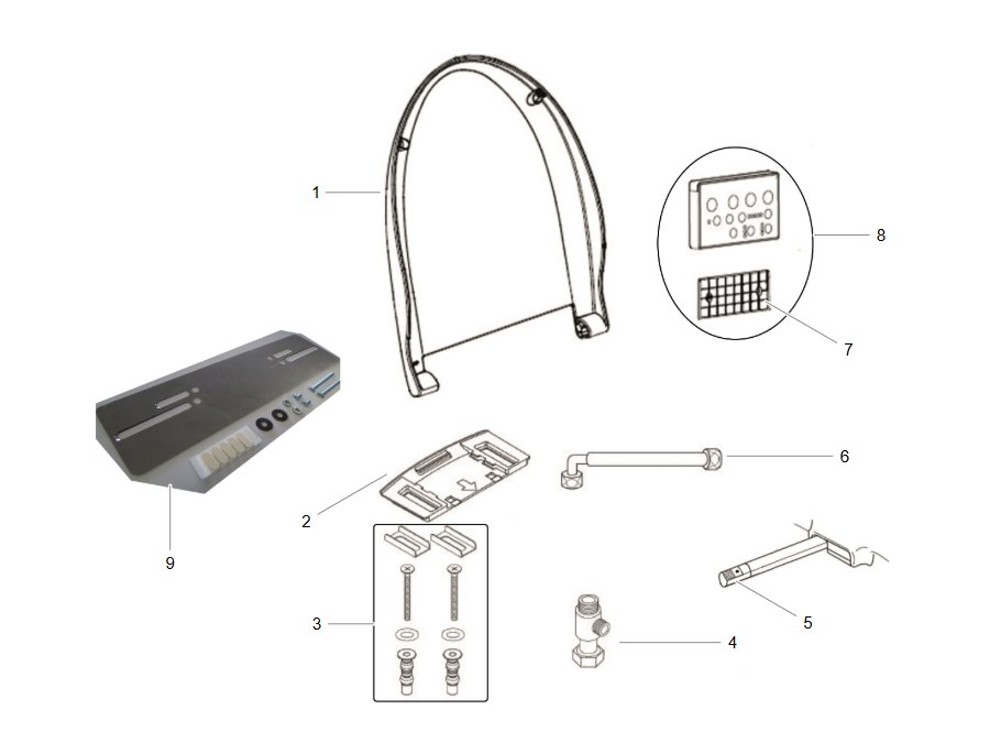 Explosionszeichnung Ersatzteile 2016 => – Aquatec Pure Bidet