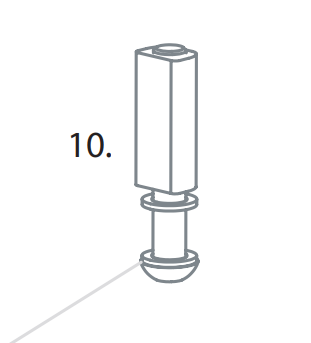 Rollz Vorderrad mount vertical axis für Rollz Motion