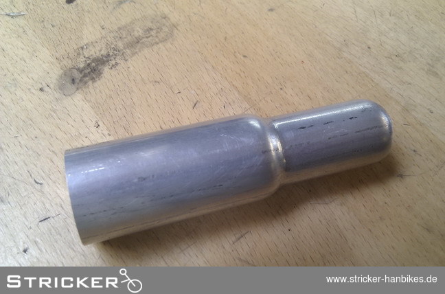 Tachohalter Aluziehteil Verlängerung – Stricker Handbikes, Bestellnummer 350014-0