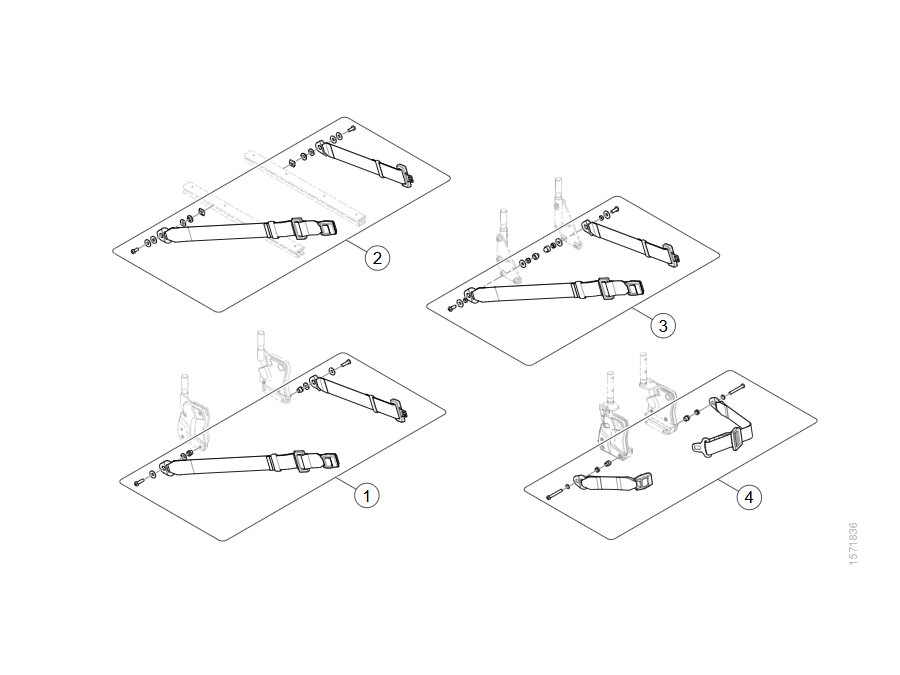 Beckengurte - Modulite-Sitz
