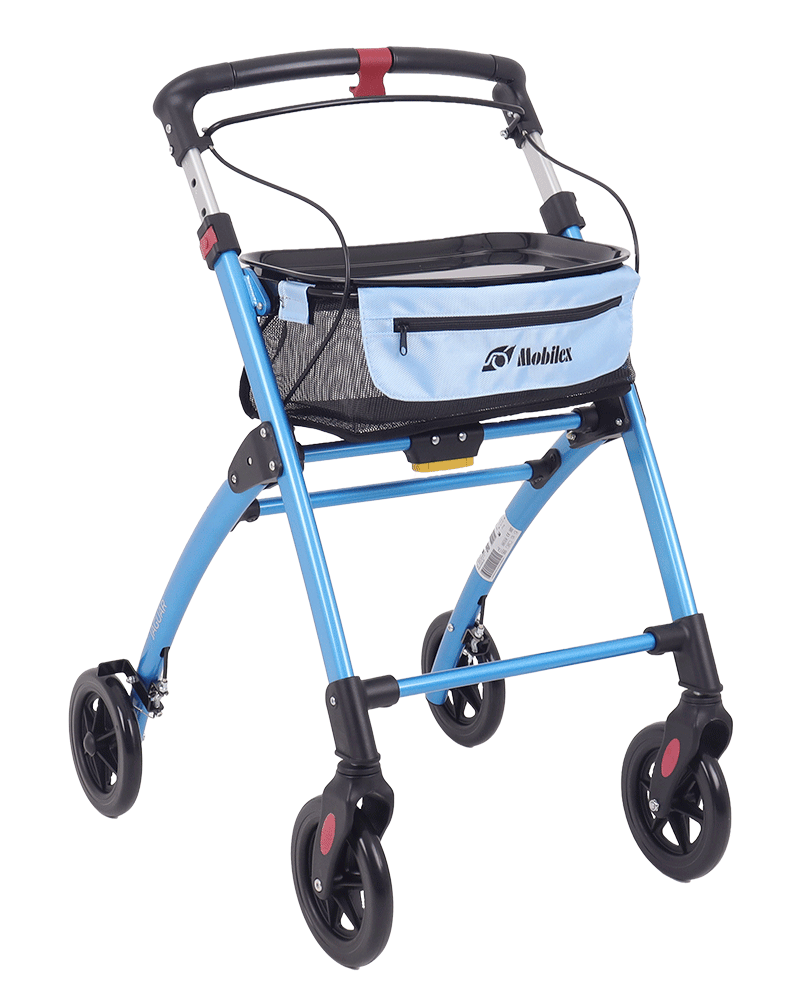 Mobilex Tasche für Jaguar Indoor Rollator blau