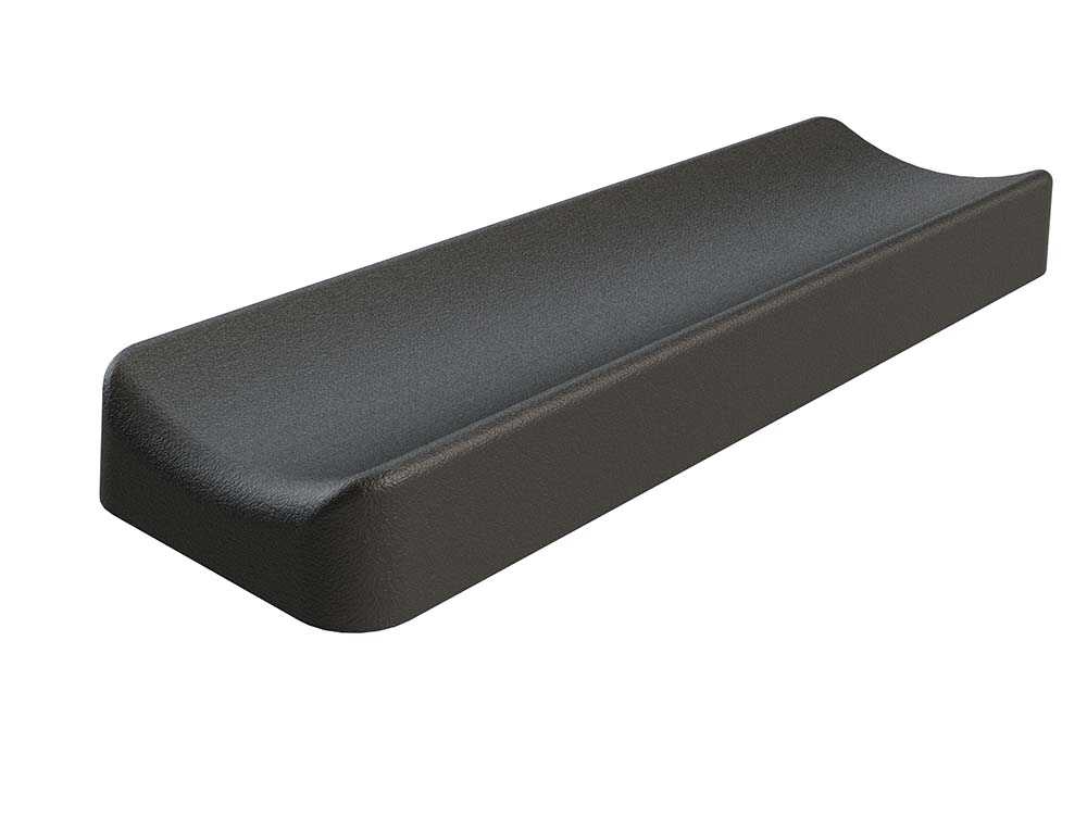 Armschalen aus PU-Schaum, schwarz, (S)