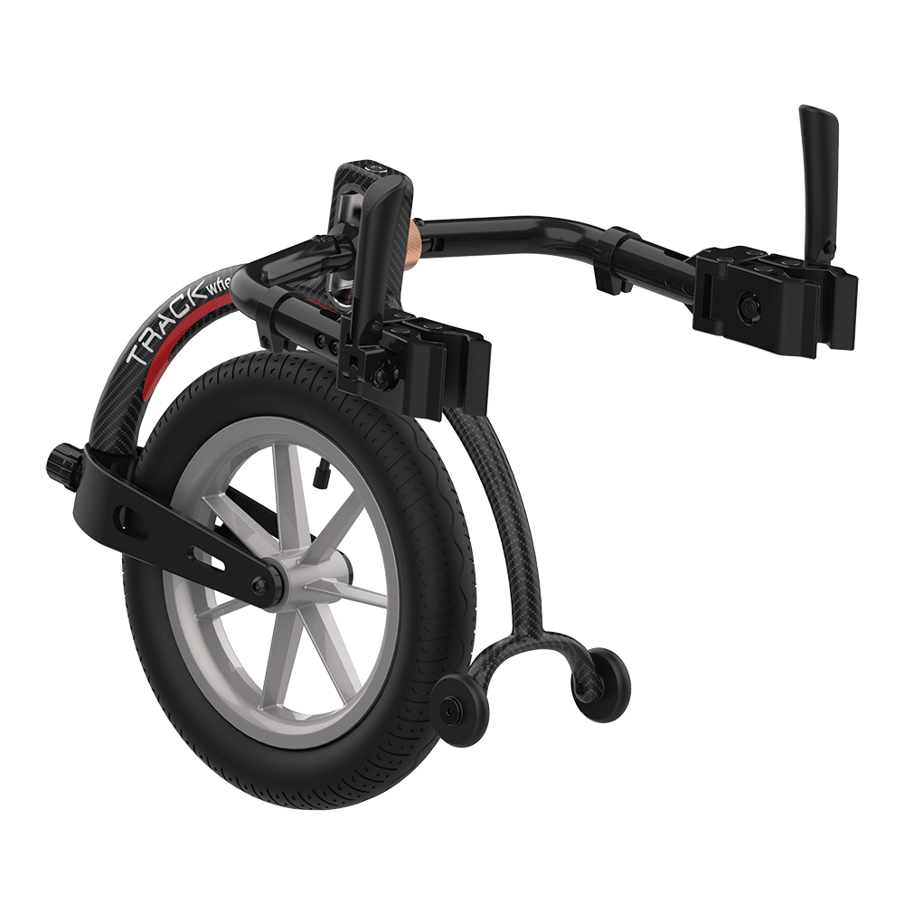 Rehasense TRACK WHEEL Double Arm Carbon, schräg von hinten links