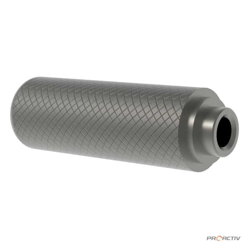 PRO ACTIV Ersatzteil – Bremsbolzen Aluminium, Länge 35,5mm
