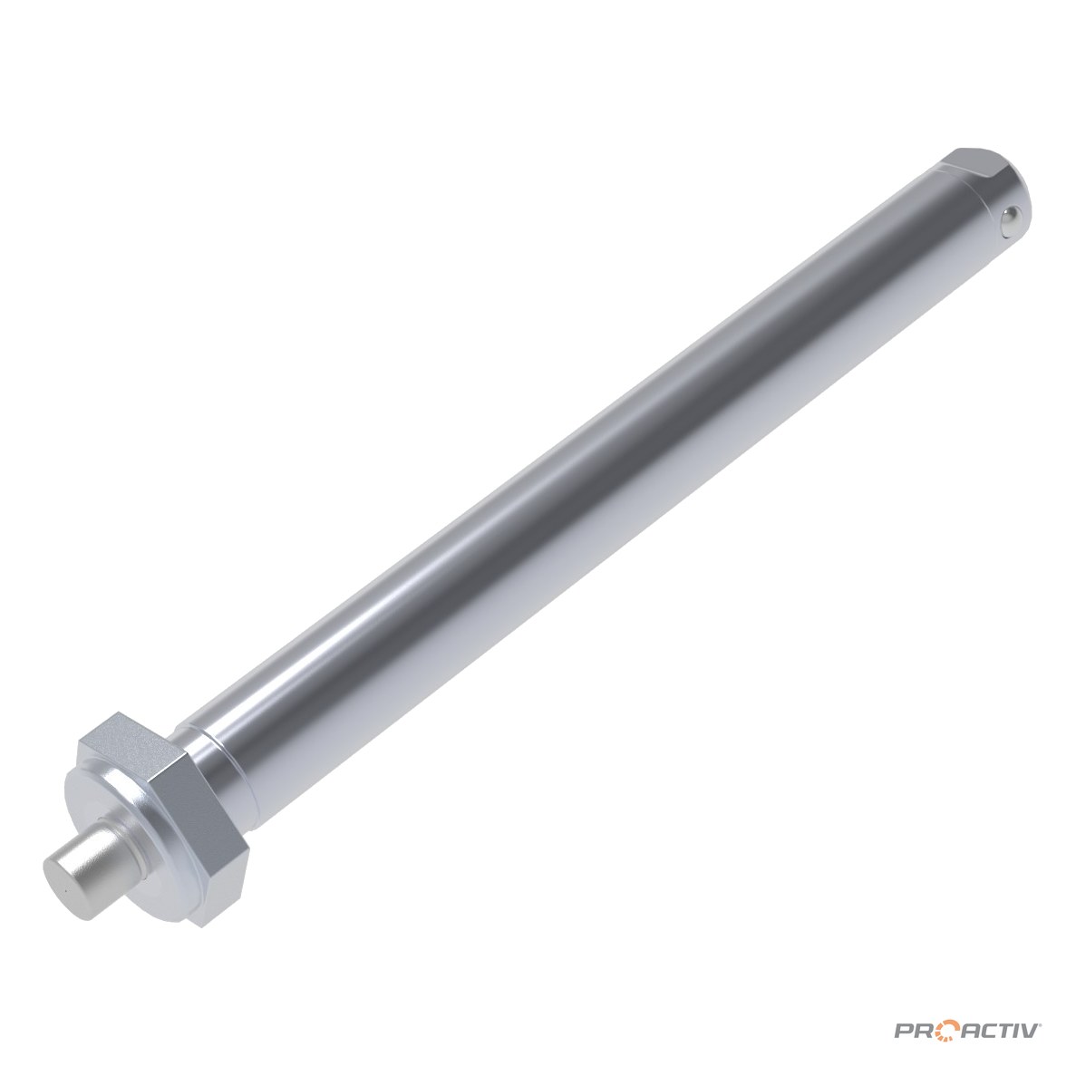 PRO ACTIV Ersatzteil – 1/2" Steckachse, Verriegelungslänge