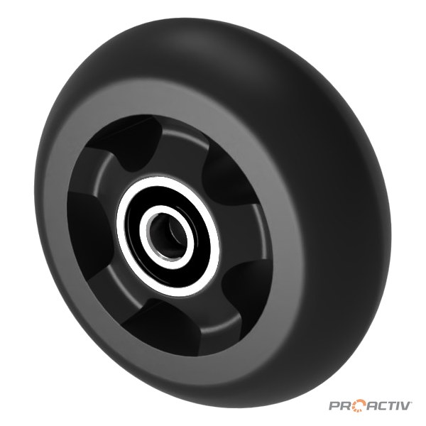 PRO ACTIV Ersatzteil – Kippstützenrad Ø 72mm