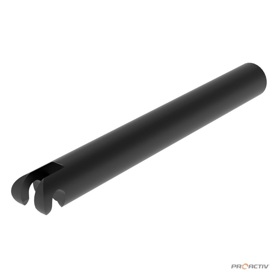 PRO ACTIV Ersatzteil – Fußauflagehalterohr mit Haken 170 mm