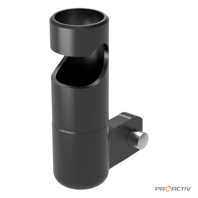 PRO ACTIV Ersatzteil – Fußauflagegelenk G-Form mit Stift